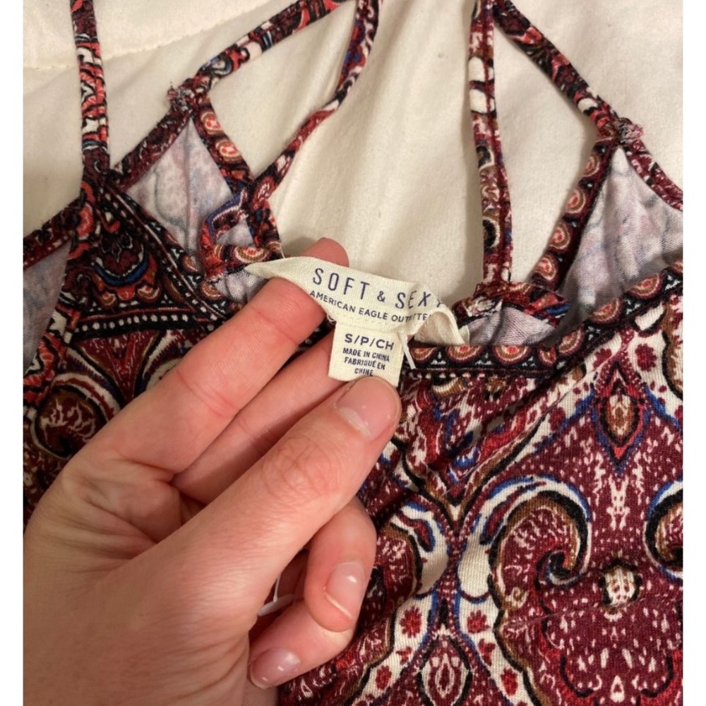 American Eagle Patterned Maxi Dress - image 5